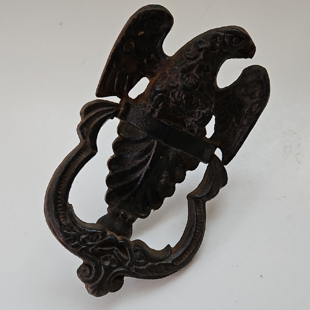 Vintage Cast Iron Eagle Door Knocker